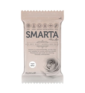 Smarta Hava ile Kuruyan Modelleme Hamuru 250g Beyaz