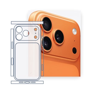 SChitec Apple iPhone 17 Pro Uyumlu Fullbody Arka Kaplama Hidrojel Koruyucu Film