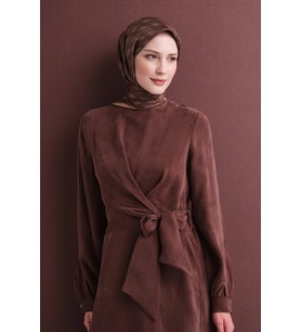 Armine Ekose Desenli Sura İpek Eşarp 9626DS