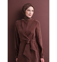 Armine Ekose Desenli Sura İpek Eşarp 9626DS