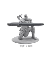 God of War Kratos Masaüstü Organizer – Kalem, Gözlük ve Maket Bıçağı Standı