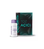 Liquid Keratin Saç Rengi Boya Açıcı Set (Gri Toz Açıcı + Oksidan Krem)