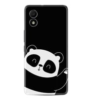 TCL 303 Kılıf Silikon Desen Özel Seri Bay Bay Panda 1784