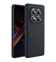 Xiaomi Poco X7 Kılıf Mara Lansman İç Yüzeyi Kadife Kılıf (Siyah)