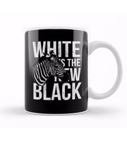 Zebra White Is The New Black Kupa Bardak Porselen