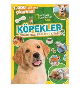 National Geographic Kids Köpekler Çıkartmalı Faaliyet Kitabı