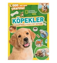 National Geographic Kids Köpekler Çıkartmalı Faaliyet Kitabı