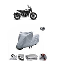Ducati Scrambler Icon Dark  Su Geçirmez Motosiklet Brandası ARKA ÇANTA UYUMLU