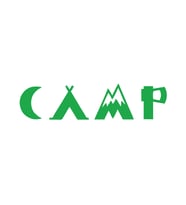 Camp Kamp Sticker17x17 Cm Yeşil