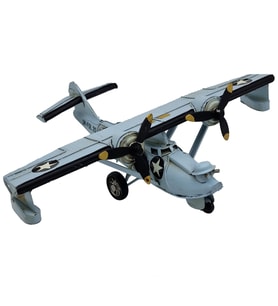 Dekoratif Metal Uçak Consolidated PBY Catalina Deniz Uçağı
