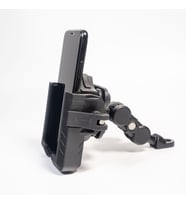 Motosiklet Telefon Tutucu Ayna Bağlantılı Anti Shock 4 Yastıklı Motor Telefon Tutucu