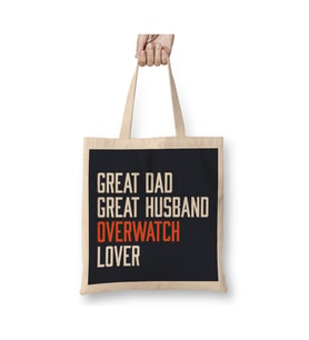 Great Dad Great Husband Overwatch Lover Great Dad Great Husband Overwatch Lover (Beyaz)