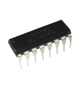 LM4863 DIP-16 Entegre Devre