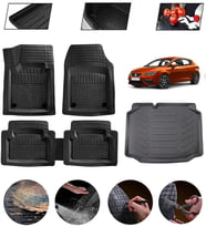 Seat Leon Hatchback 2012-2020 Uyumlu Paspas Araca Özel Bagaj Havuzu MBS Siyah