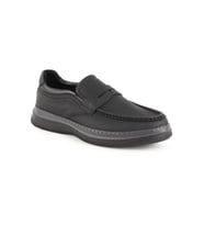 Libero H1066 Antik Deri Erkek Loafer - Eva Tabanlı Günlük Casual Ayakkabı - SİYAH-FÜME