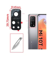 Tkgz Xiaomi Mİ10T Arka Kamera CAM Lensi + Bistüri Ucu