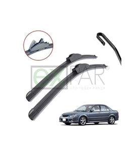MAZDA 323 ÖN CAM SİLECEK SÜPÜRGESİ TAKIMI 1998 - 2003 MAZDA 323 FAMİLİA ÖN SİLECEK