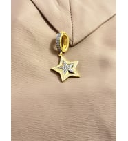 Ajda Bilezik 925 Ayar Gümüş Charm