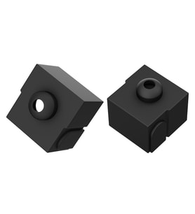 Ender 3 V3 SE Kare Blok Silikon Çorap(Siyah) (Renksiz)