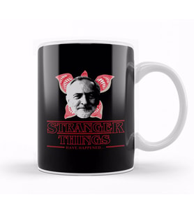Jeremy Corbyn Stranger Things Have Happened Kupa Bardak Porselen