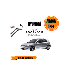 Hyundai İ30 (2007-2011) Araca Özel Silecek Ön İki