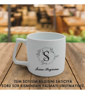 Kişiye Özel İsimli Kupa Bardak