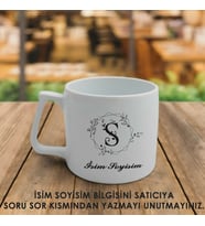 Kişiye Özel İsimli Kupa Bardak