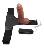 Lilitu Shop 16 cm Yeni Nesil Belden Bağlamalı İçi Dolu Titreşimli Strapon Penis