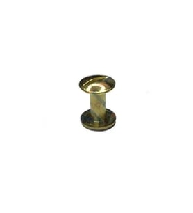 Cilt Menü, Katalog, Kartela Vidası, 9 Mm - Sarı, 100 Adet