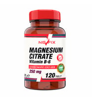 Nevfix Magnesium Citrate 250 mg Vitamin B6 10 mg 120 Tablet