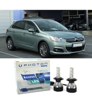 Citroen C4 Led Xenon Kısa Far Ampulü H7 Access Yeni Seri Beyaz 2004-2012