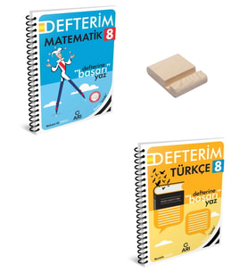 LGS 8. Sınıf Matematik ve Türkçe Defterim