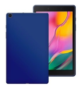 Samsung Galaxy Tab A T290 Uyumlu 8 inç Rubber Yıkanabilir Silikon Kılıf (Mavi)