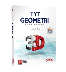 TYT 3D Geometri Tamamı Video Çözümlü Soru Bankası 3D Yayınları
