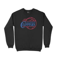 Los Angeles Clippers Siyah Sweatshirt