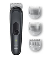 Braun 3 BG3350 3 Başlıklı Kablosuz Islak/Kuru Vücut Tüy Alma Makinesi