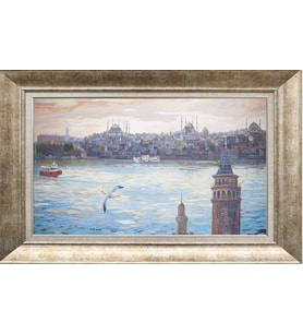 GÜMÜŞ ÇERÇEVELİ TABLO N602