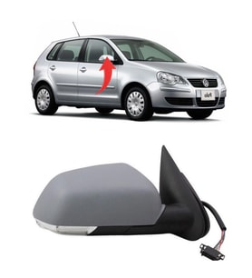 Vw Polo Sağ Ayna Komple Manuel 2005-2010 6Q1857508N