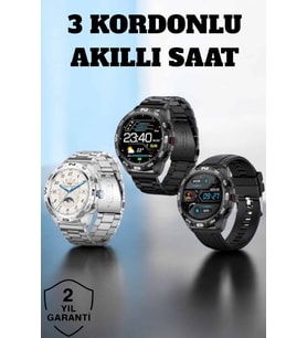Akıllı Saat Arama Cevaplayan Titreşim Özelliğiyle Bildirim Görebilen