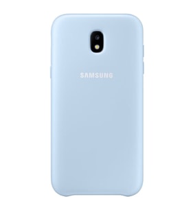 Galaxy J5 2017 ile Uyumlu Dual Layer Sert Kılıf Mavi