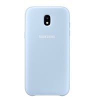 Galaxy J5 2017 ile Uyumlu Dual Layer Sert Kılıf Mavi
