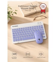 Torima Kablosuz Klavye Mouse Seti TMK04 Mor