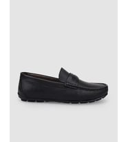 %100 Hakiki Deri Siyah Erkek Loafer