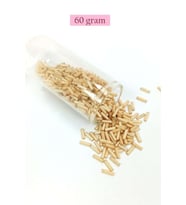 Uzun Boru Kesme Boncuk Çap 2mm Uzunluk 10 mm - 60 Gram - Koyu - BNC268
