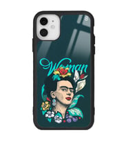 iPhone 11 Women Frida Kahlo Tasarımlı Glossy Telefon Kılıfı