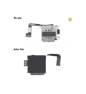 İphone 15 Sim Konnektörü Çift Anakart sim okuyucu soketi sim kart yuvası lehim parçası sim kart okuyucu konnektörü