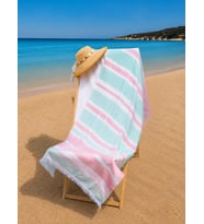 %100 Pamuk 90x160 cm Unisex Plaj Havlusu Baveno