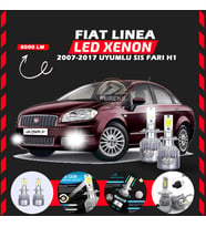 Fiat Linea 2007-2017 Sis Farı Uyumlu Şimşek Etkili Led Xenon Performance Series H1