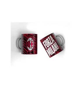 Milan Futbol Takımı Forza Milan Tasarım Baskılı Kupa Bardak Kahve Kupası Hediye Porselen Kupa