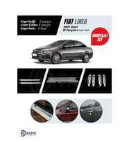 Fiat Linea Krom Aksesuar Seti 2007 Üzeri P. Çelik (Cam Çıtası-Kapı Kolu-Kapı Eşiği)